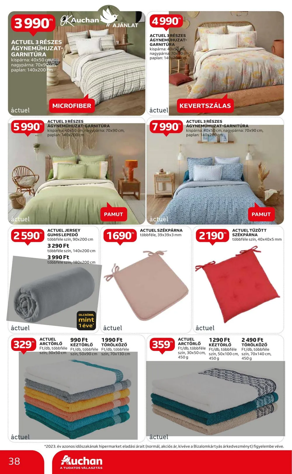 Auchan akciós újság Hipermarket 07.04–07.10 – 38. oldal