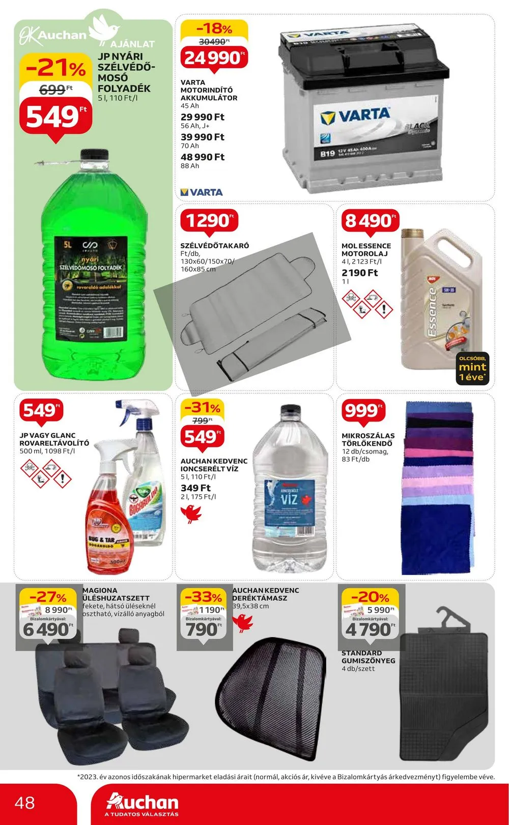 Auchan akciós újság Hipermarket 07.04–07.10 – 48. oldal