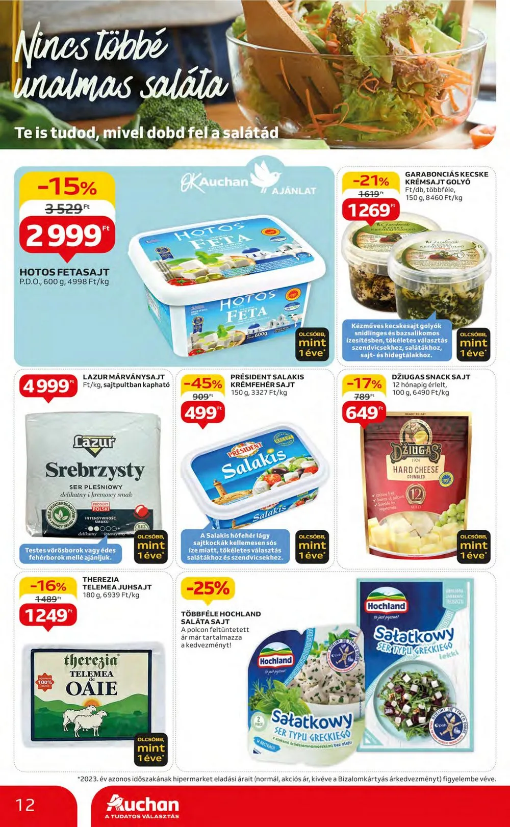 Auchan akciós újság Hipermarket 07.11–07.17 – 12. oldal