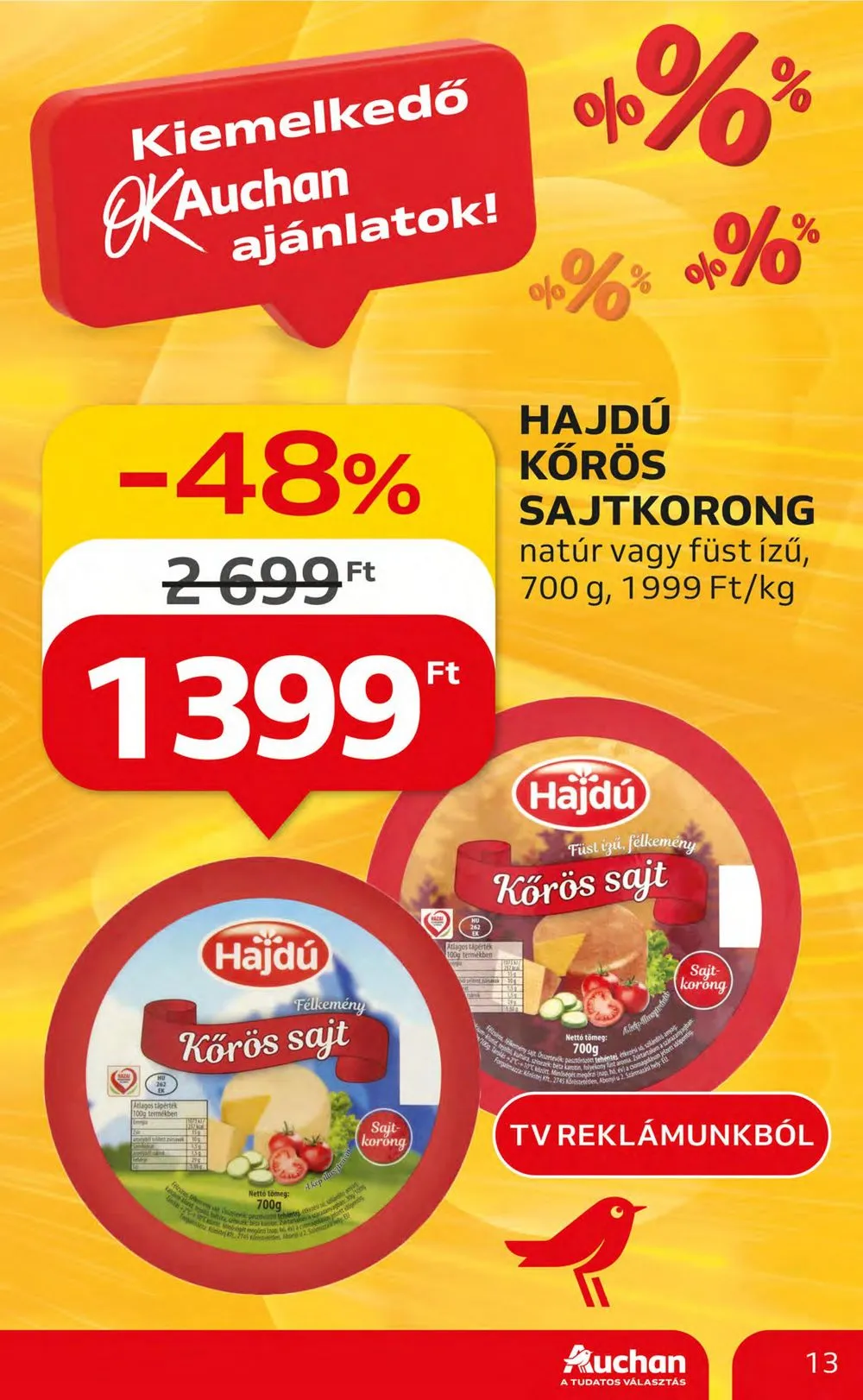 Auchan akciós újság Hipermarket 07.11–07.17 – 13. oldal