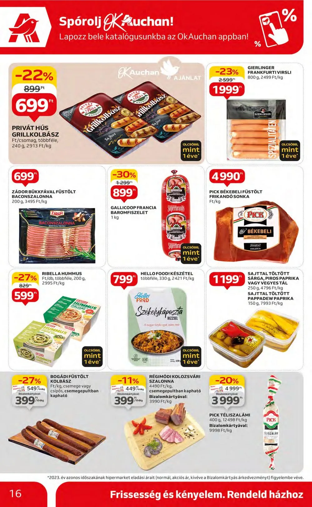 Auchan akciós újság Hipermarket 07.11–07.17 – 16. oldal