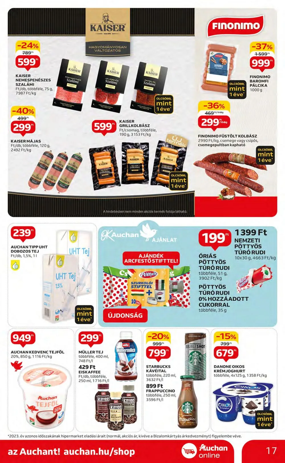 Auchan akciós újság Hipermarket 07.11–07.17 – 17. oldal