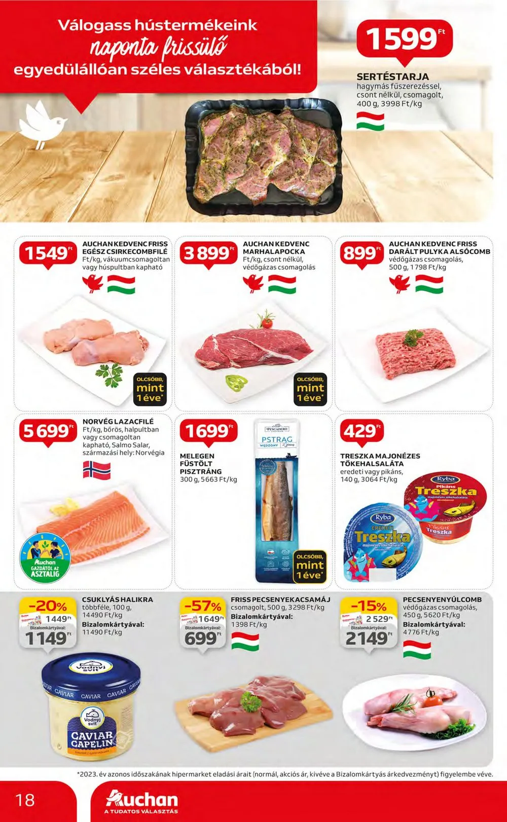 Auchan akciós újság Hipermarket 07.11–07.17 – 18. oldal