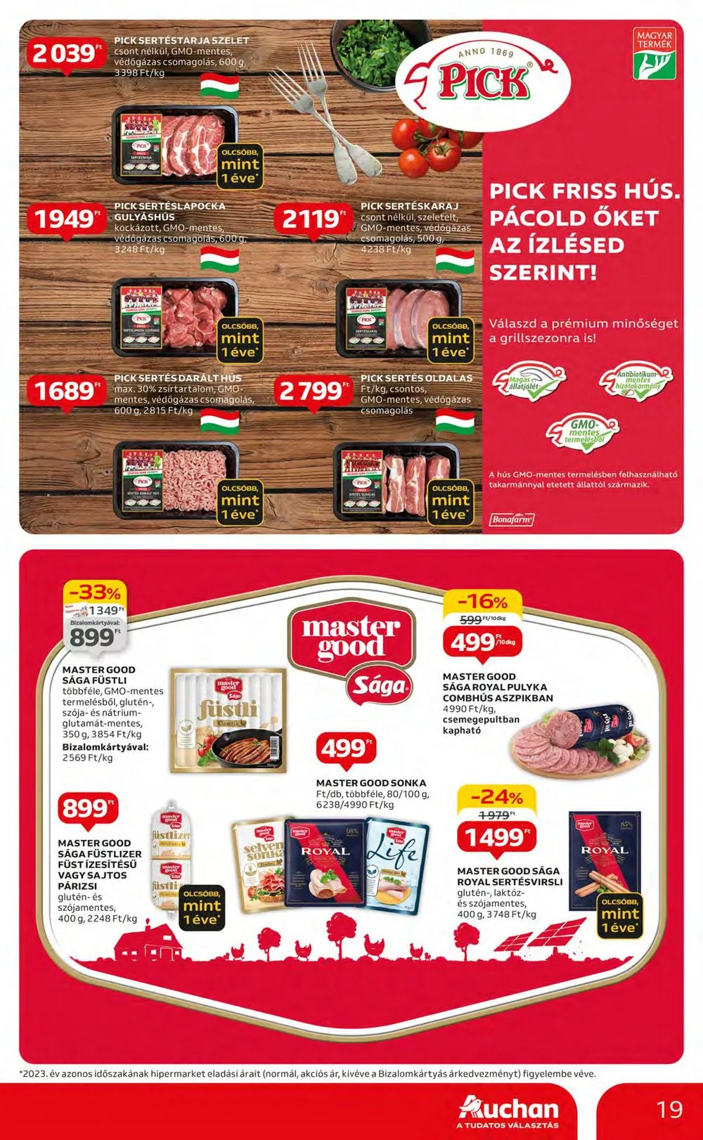 Auchan akciós újság Hipermarket 07.11–07.17 – 19. oldal