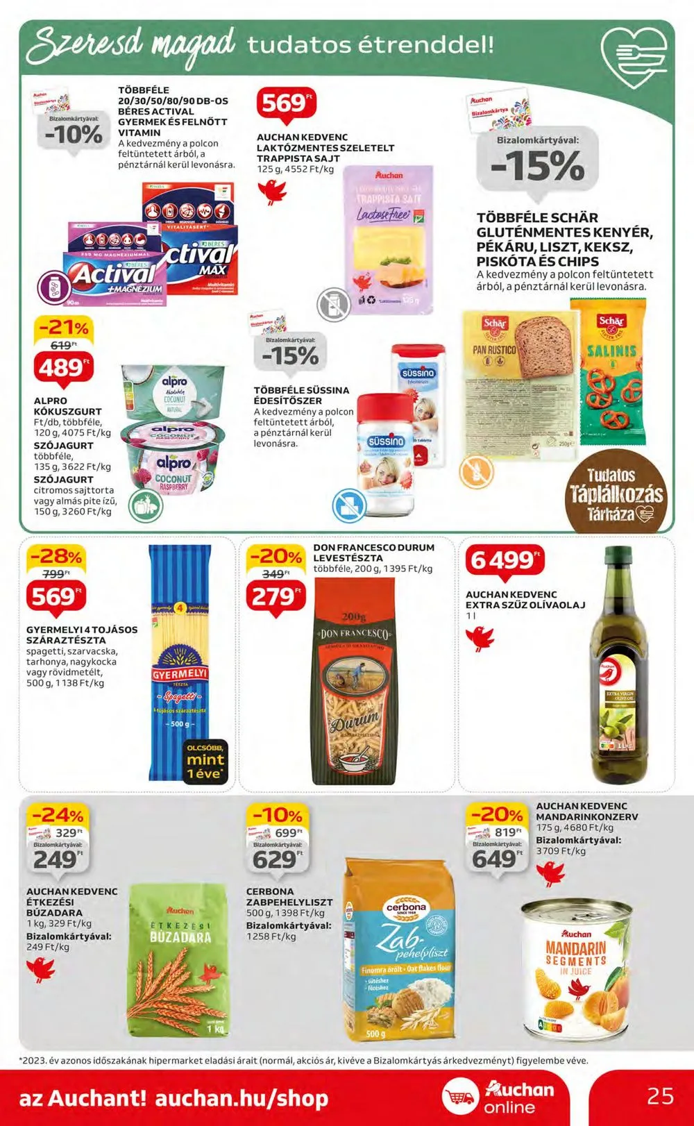 Auchan akciós újság Hipermarket 07.11–07.17 – 25. oldal