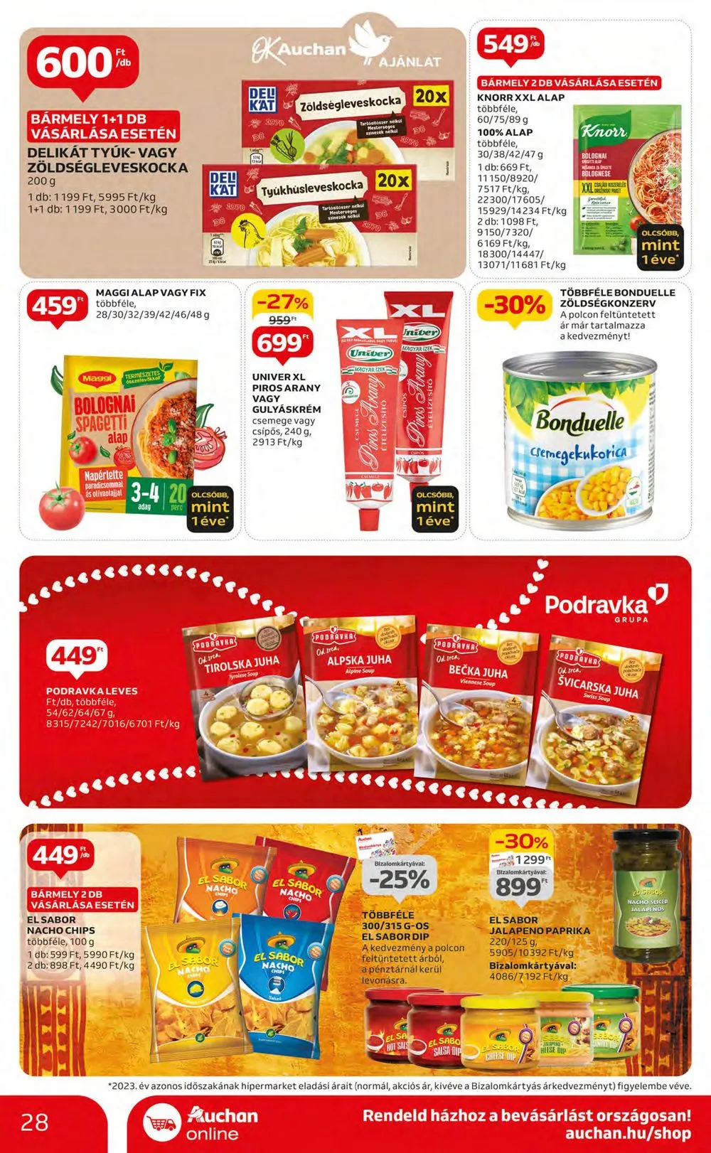Auchan akciós újság Hipermarket 07.11–07.17 – 28. oldal