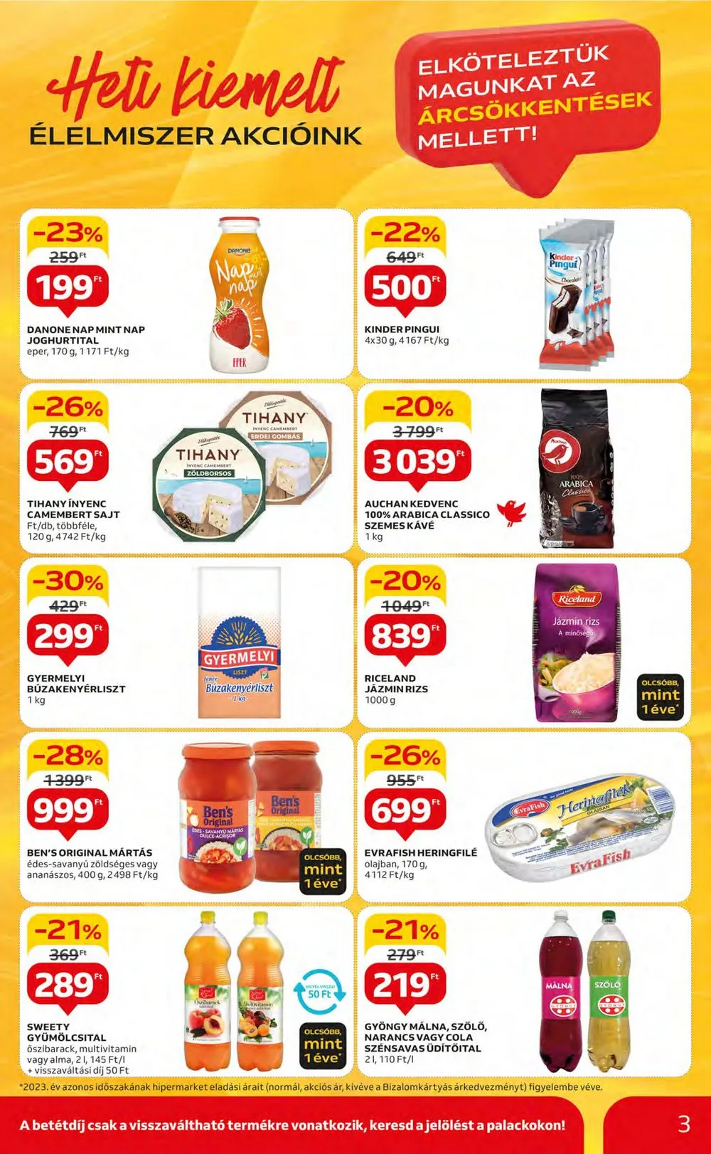 Auchan akciós újság Hipermarket 07.11–07.17 – 3. oldal