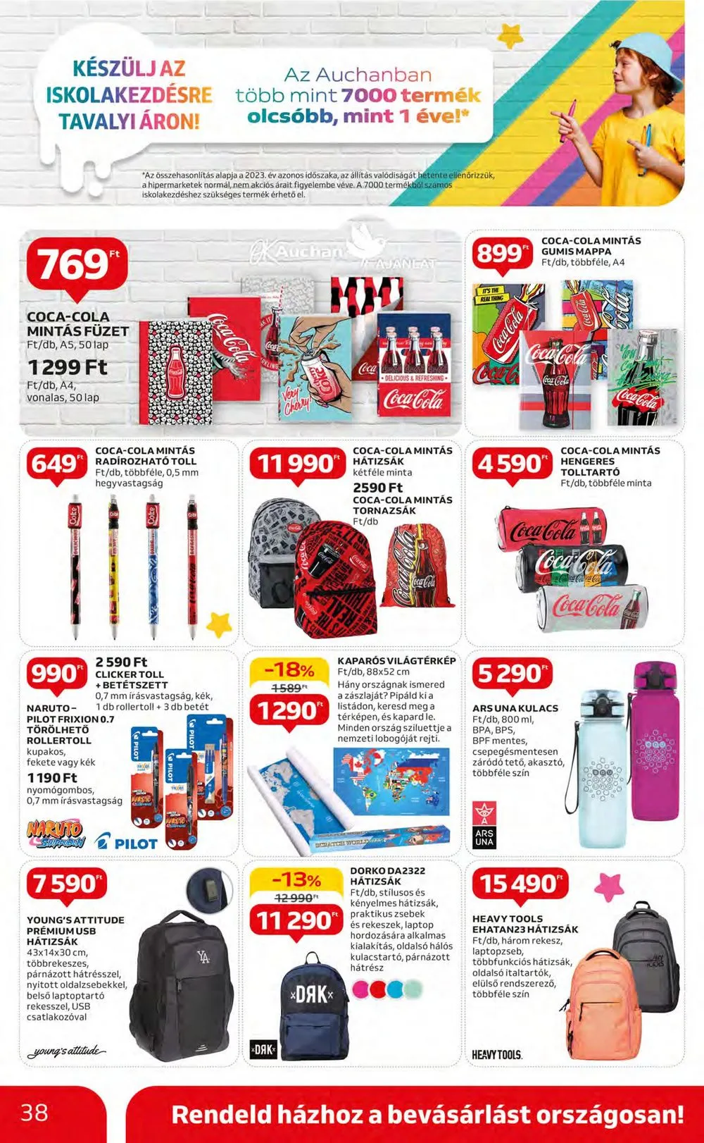 Auchan akciós újság Hipermarket 07.11–07.17 – 38. oldal