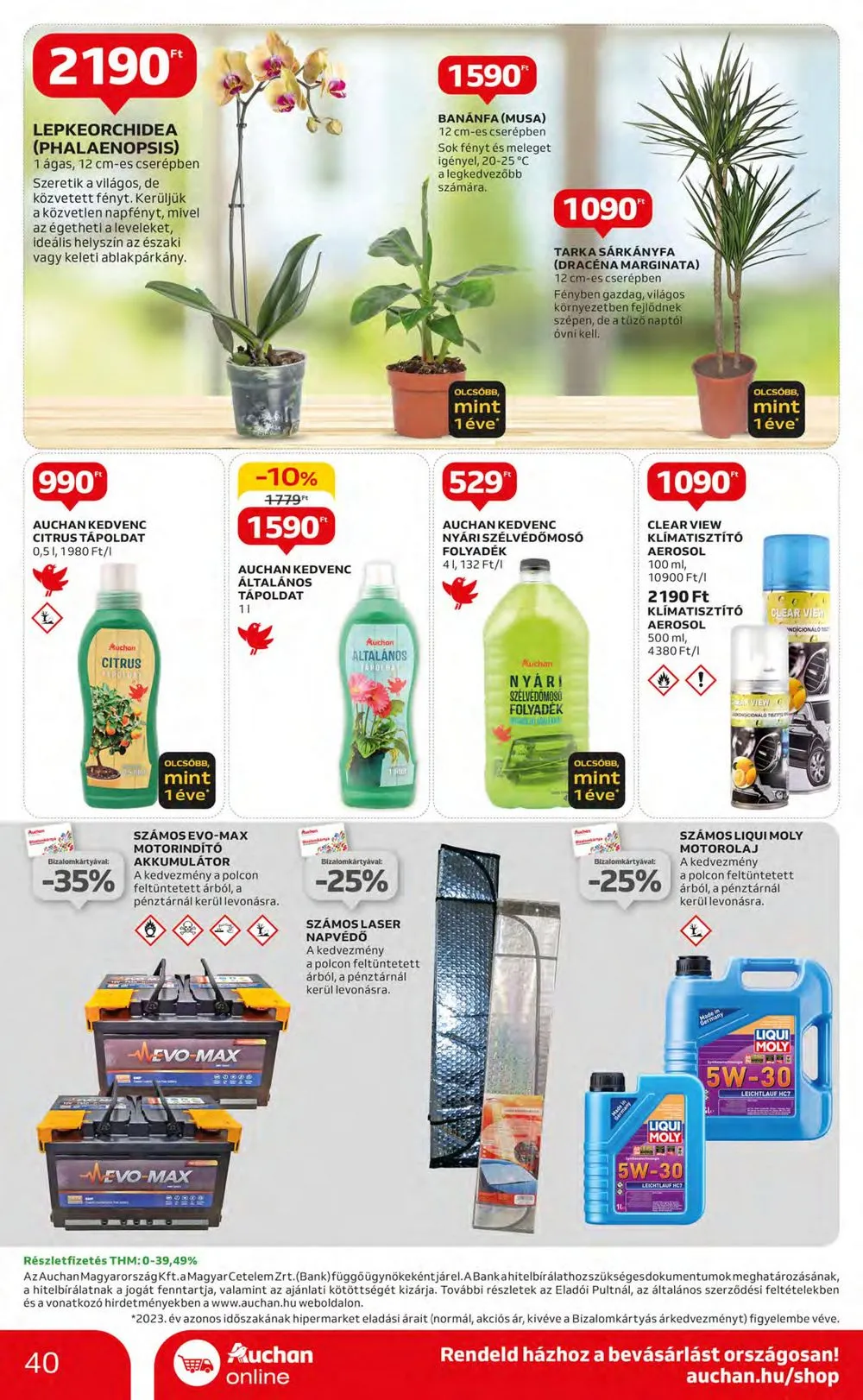 Auchan akciós újság Hipermarket 07.11–07.17 – 40. oldal