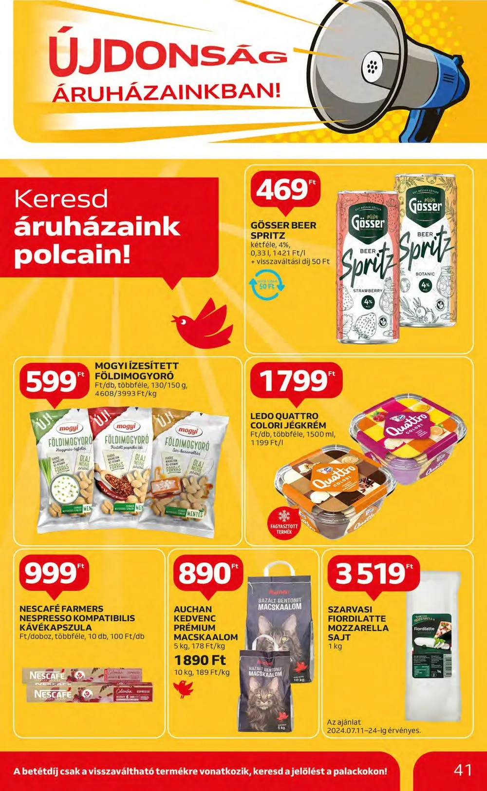 Auchan akciós újság Hipermarket 07.11–07.17 – 41. oldal