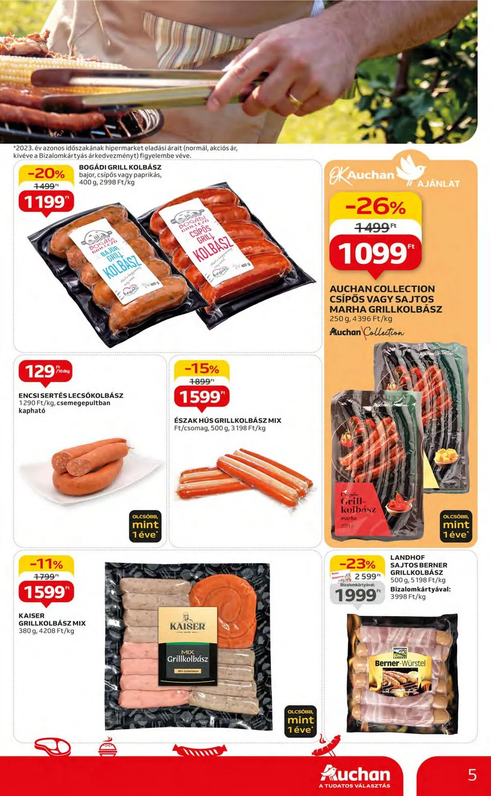 Auchan akciós újság Hipermarket 07.11–07.17 – 5. oldal
