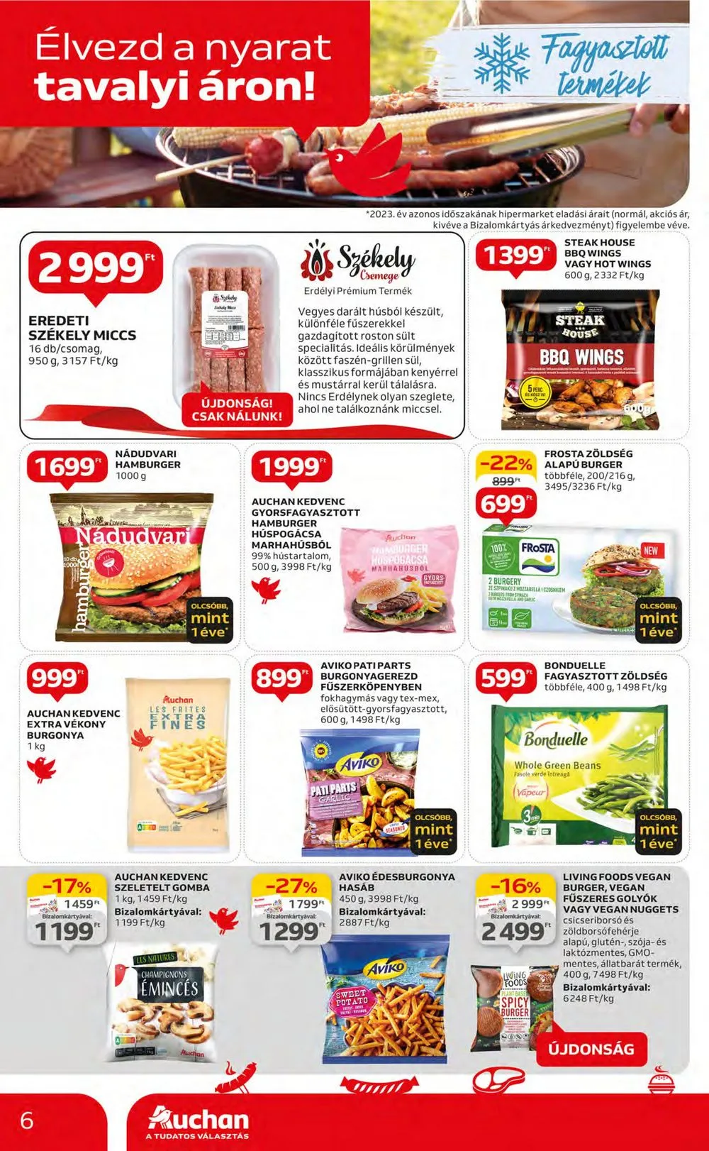 Auchan akciós újság Hipermarket 07.11–07.17 – 6. oldal