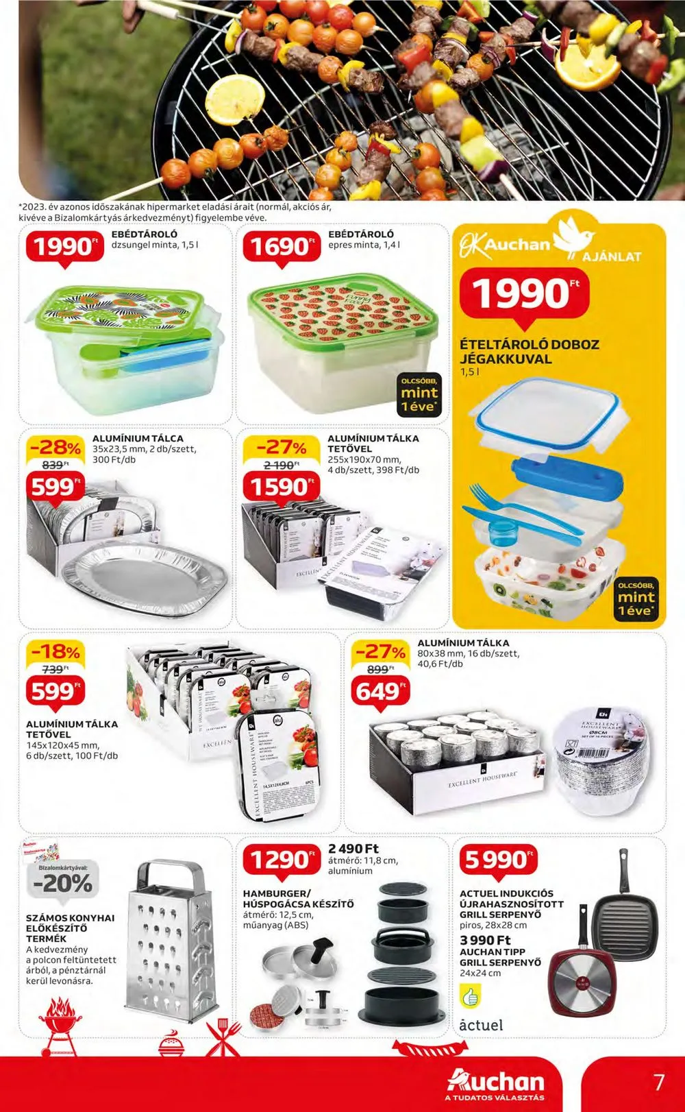 Auchan akciós újság Hipermarket 07.11–07.17 – 7. oldal
