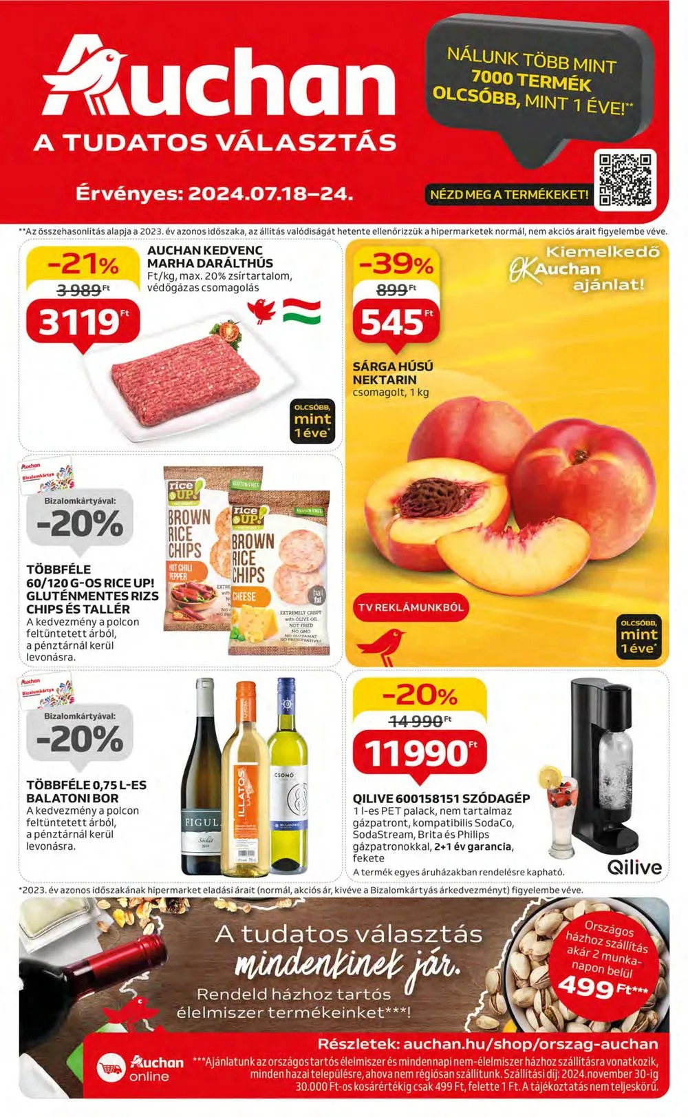 Auchan akciós újság Hipermarket 07.18–07.24