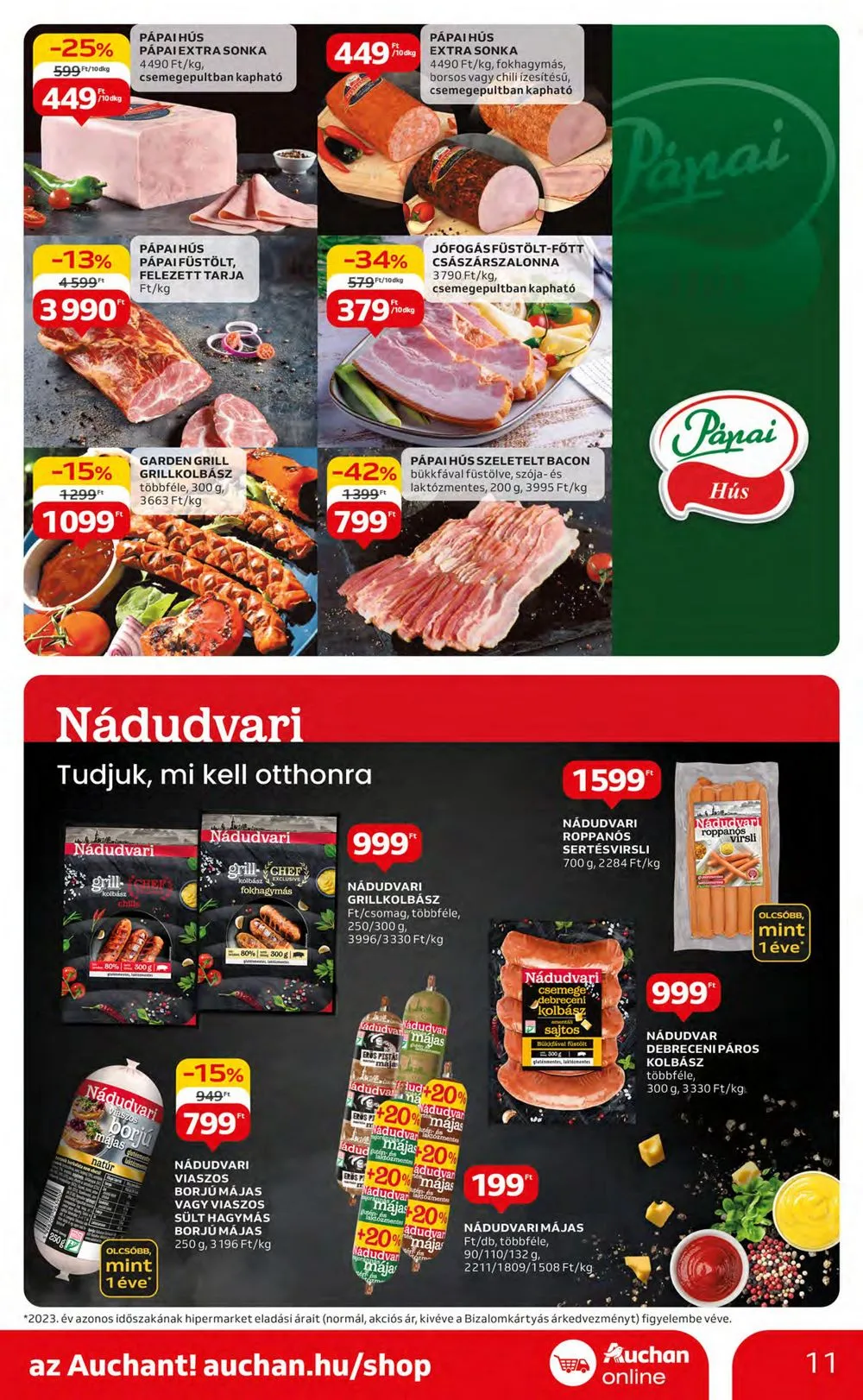 Auchan akciós újság Hipermarket 07.18–07.24 – 11. oldal
