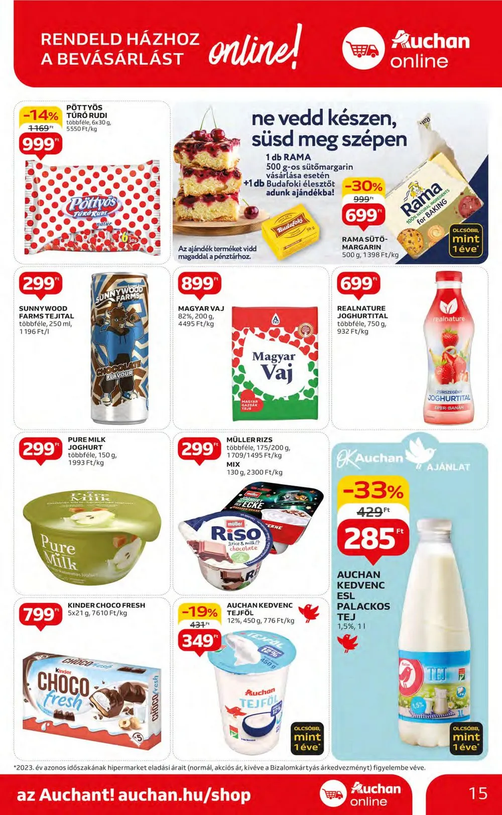 Auchan akciós újság Hipermarket 07.18–07.24 – 15. oldal