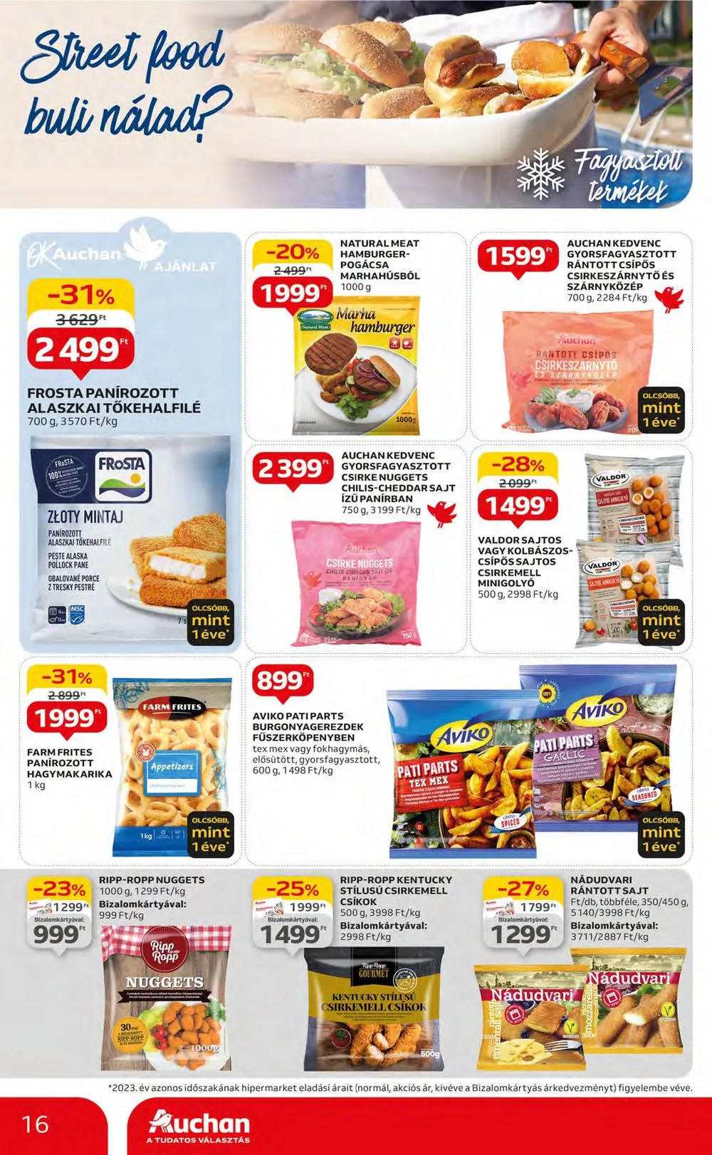 Auchan akciós újság Hipermarket 07.18–07.24 – 16. oldal