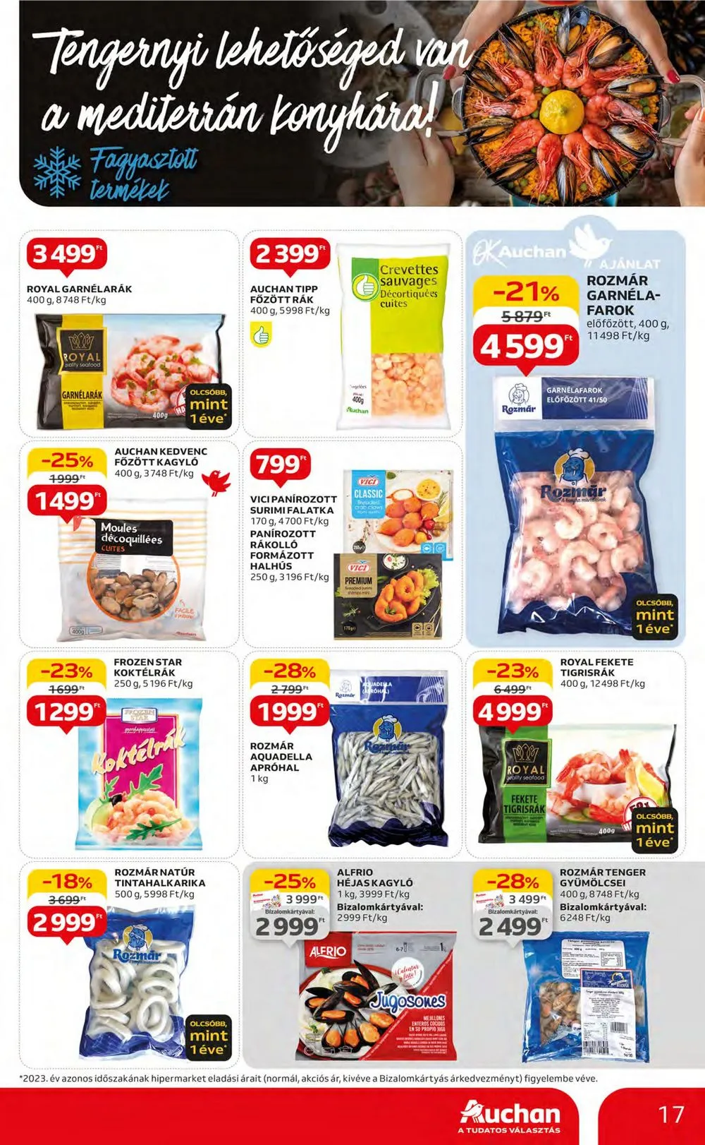 Auchan akciós újság Hipermarket 07.18–07.24 – 17. oldal