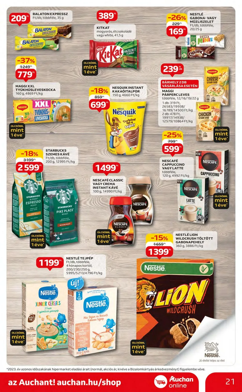 Auchan akciós újság Hipermarket 07.18–07.24 – 21. oldal