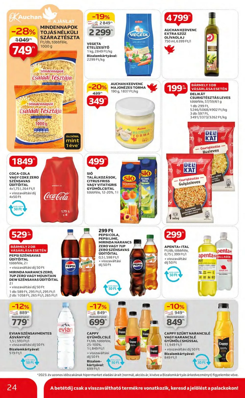 Auchan akciós újság Hipermarket 07.18–07.24 – 24. oldal