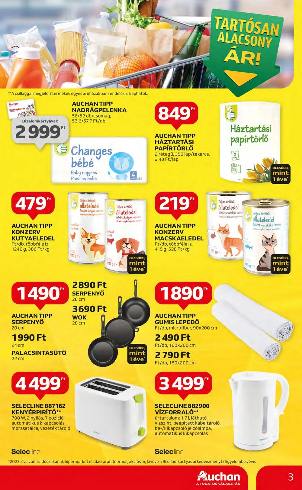 Auchan akciós újság Hipermarket 07.18–07.24 – 3. oldal