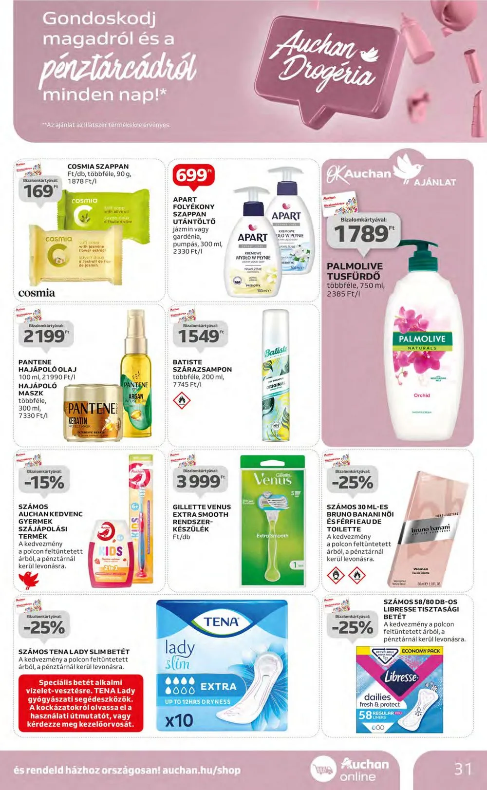 Auchan akciós újság Hipermarket 07.18–07.24 – 31. oldal