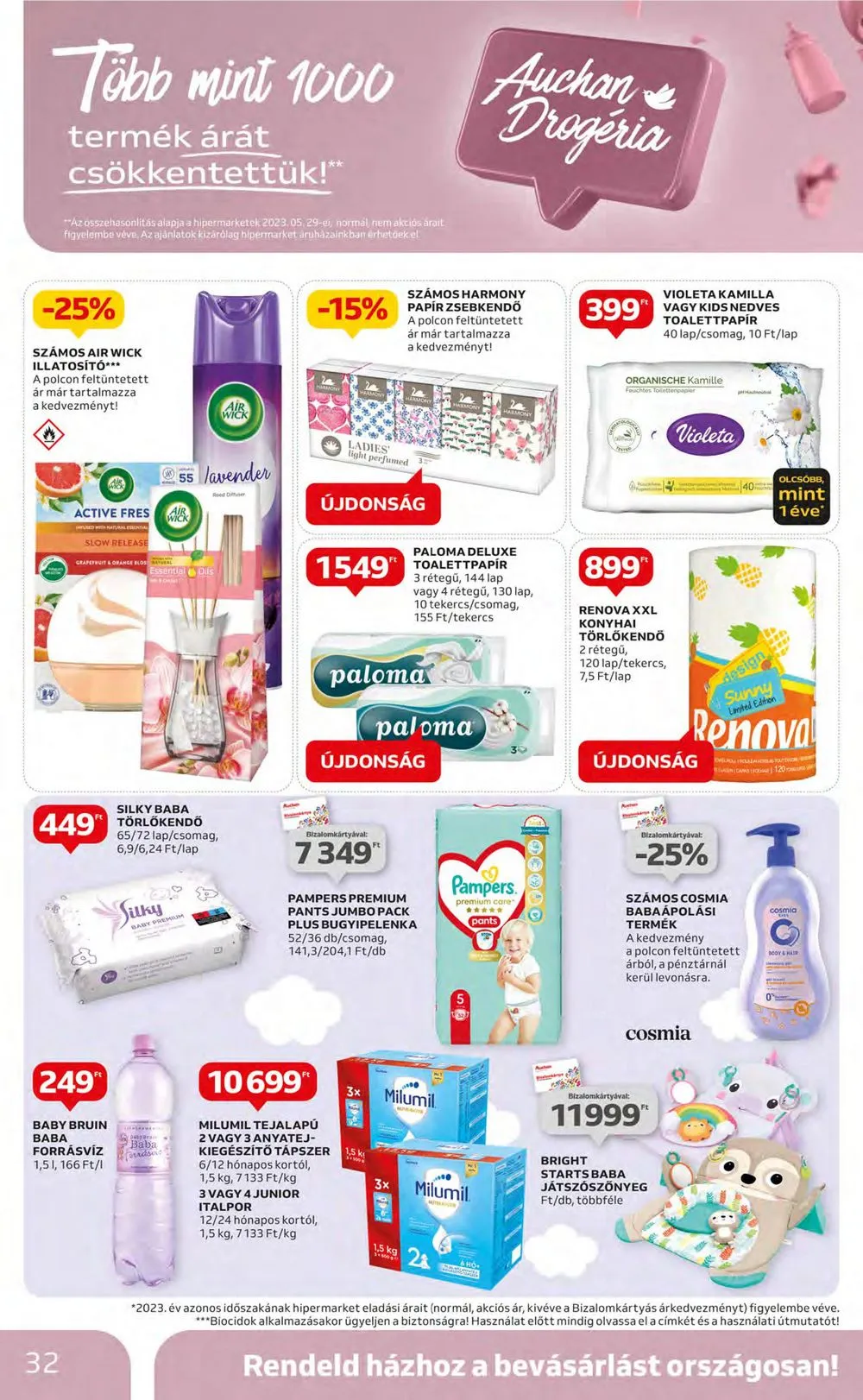 Auchan akciós újság Hipermarket 07.18–07.24 – 32. oldal