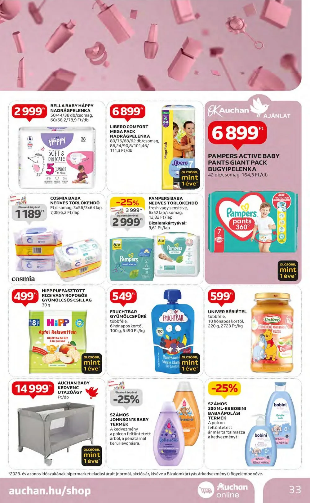 Auchan akciós újság Hipermarket 07.18–07.24 – 33. oldal