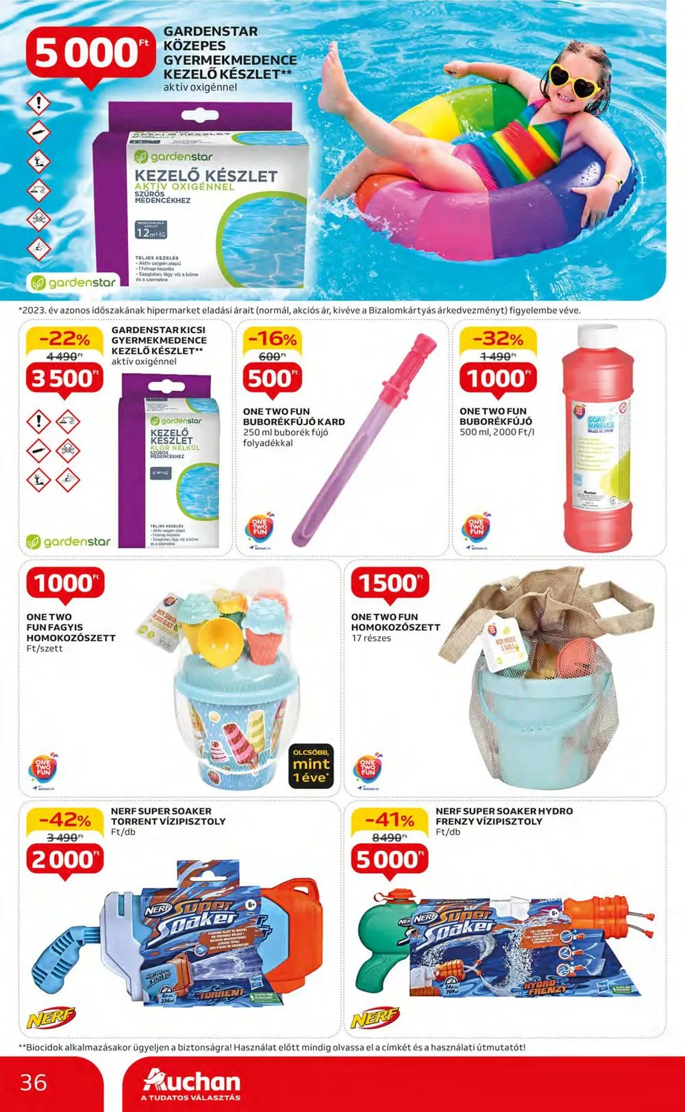 Auchan akciós újság Hipermarket 07.18–07.24 – 36. oldal