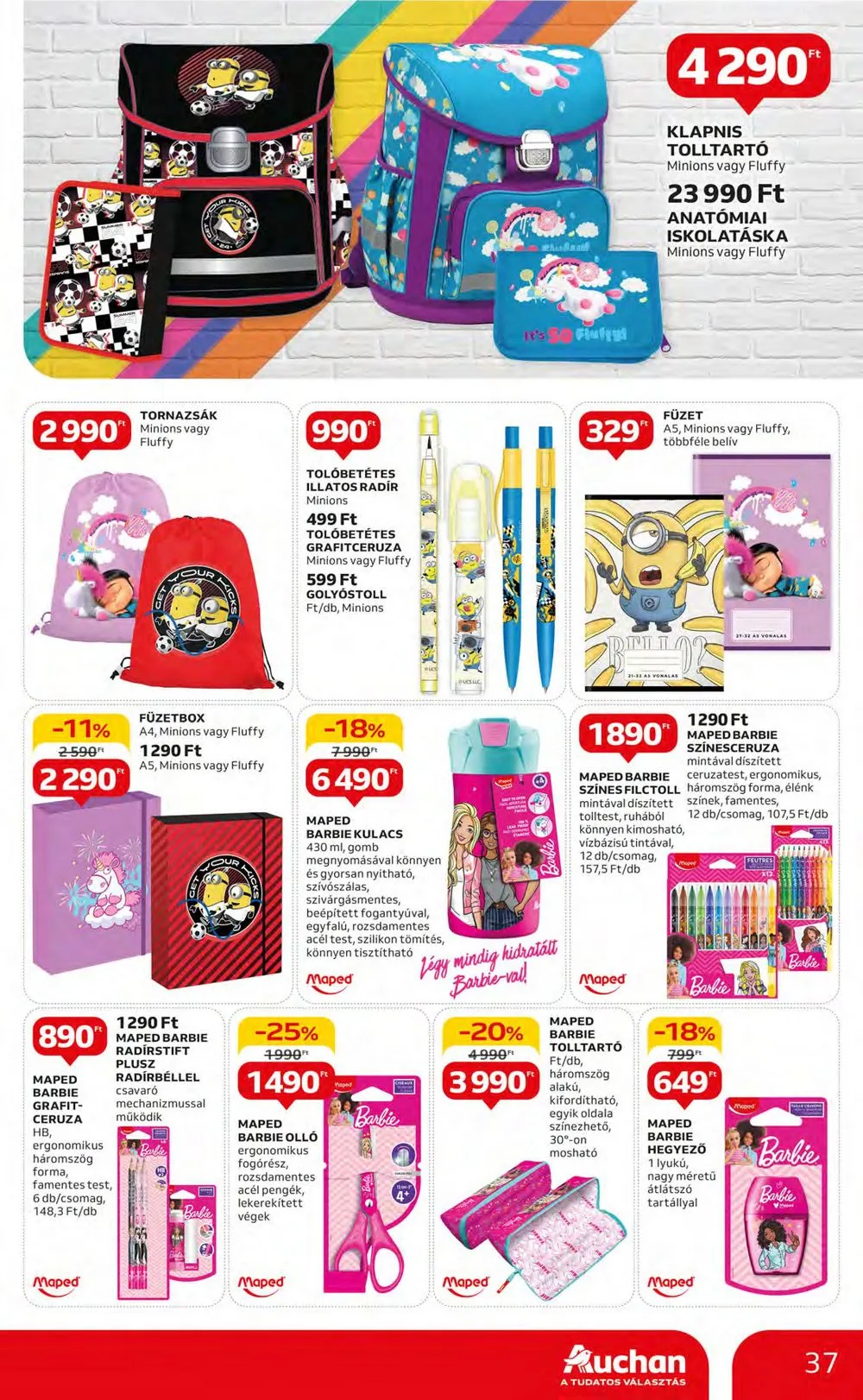 Auchan akciós újság Hipermarket 07.18–07.24 – 37. oldal
