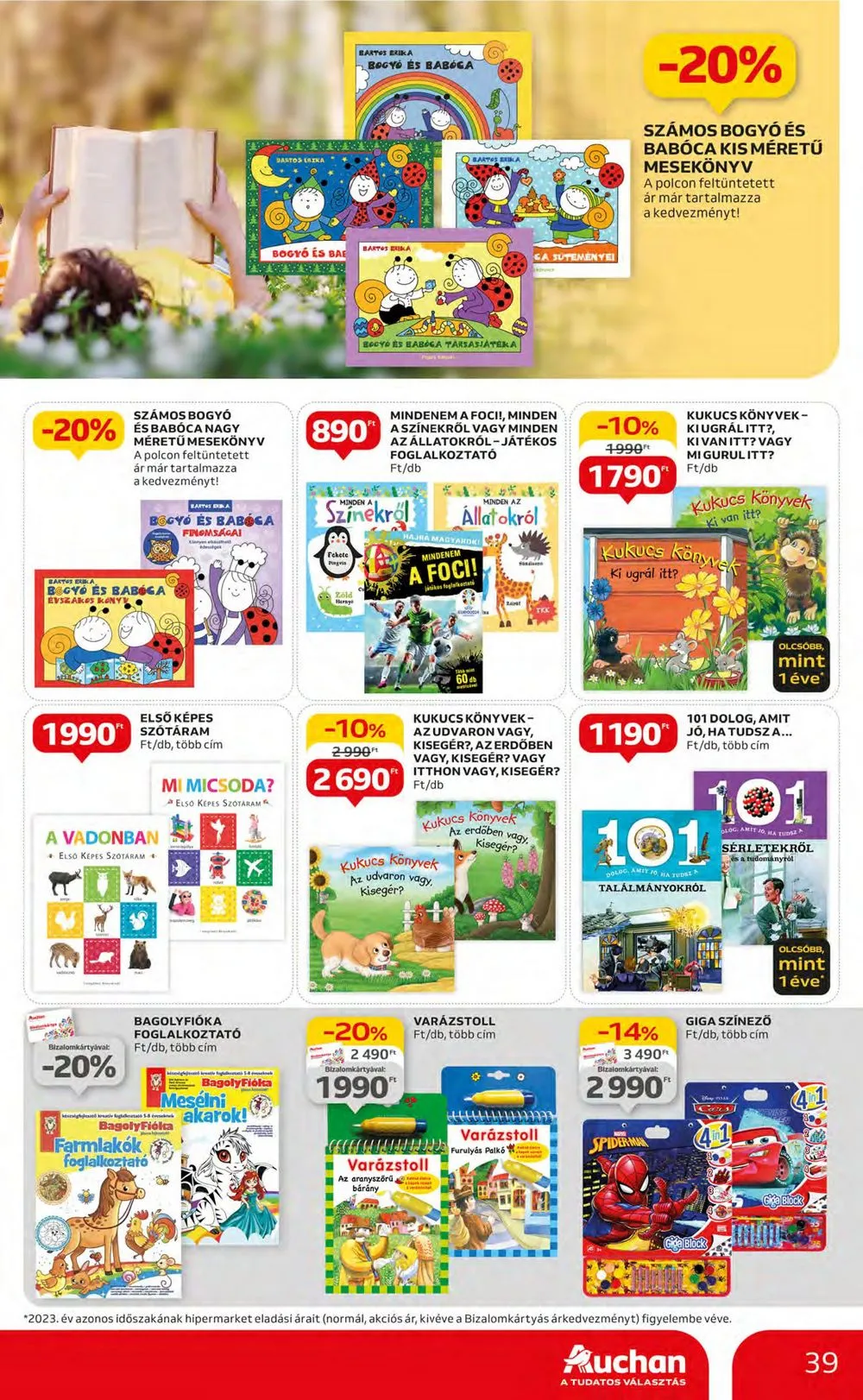 Auchan akciós újság Hipermarket 07.18–07.24 – 39. oldal
