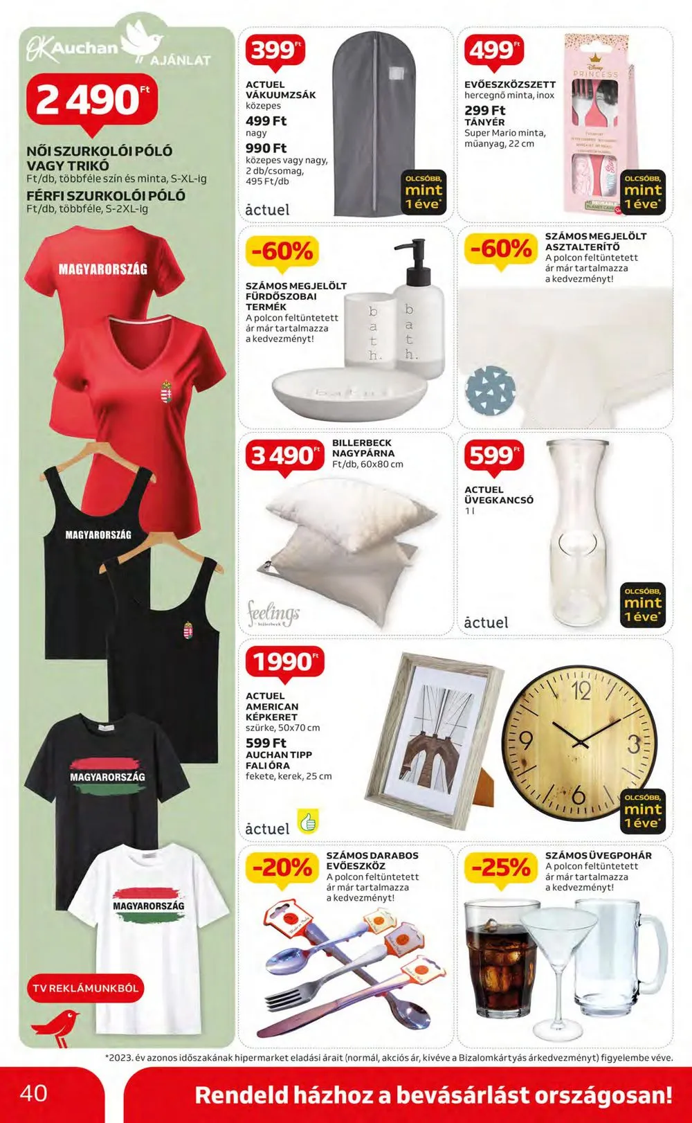 Auchan akciós újság Hipermarket 07.18–07.24 – 40. oldal