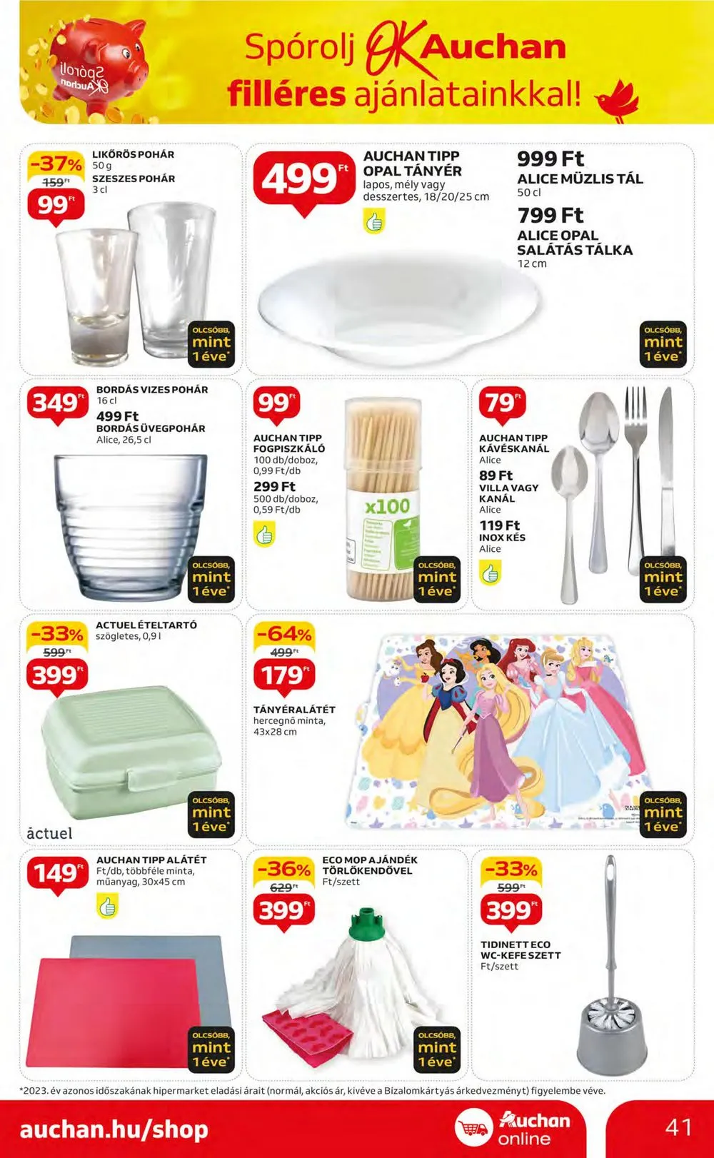 Auchan akciós újság Hipermarket 07.18–07.24 – 41. oldal