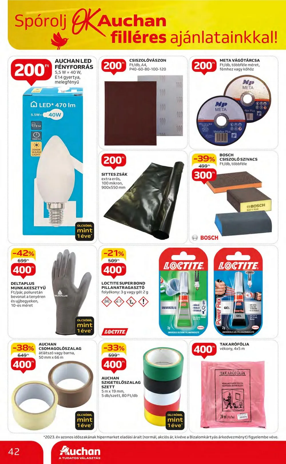 Auchan akciós újság Hipermarket 07.18–07.24 – 42. oldal