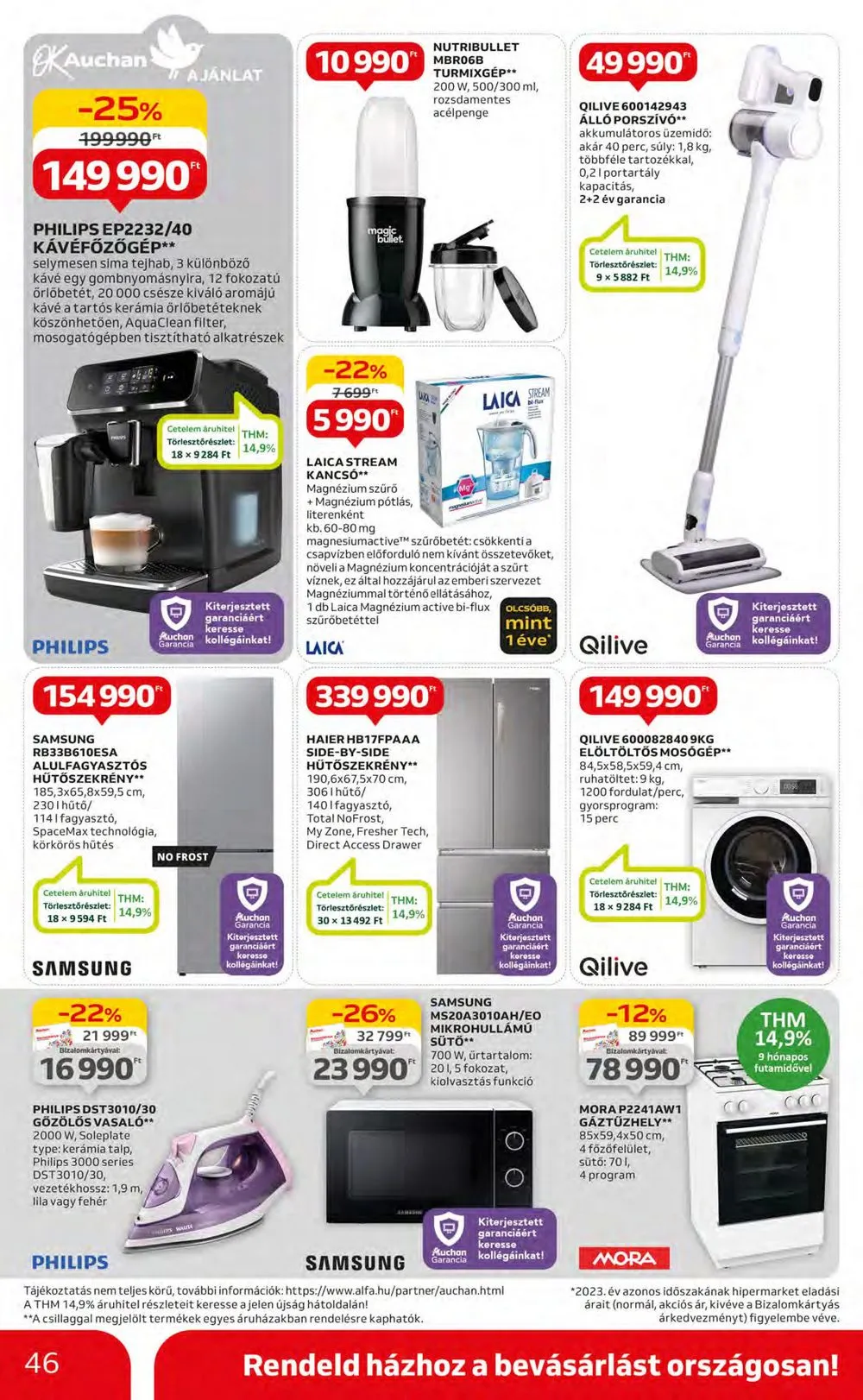 Auchan akciós újság Hipermarket 07.18–07.24 – 46. oldal