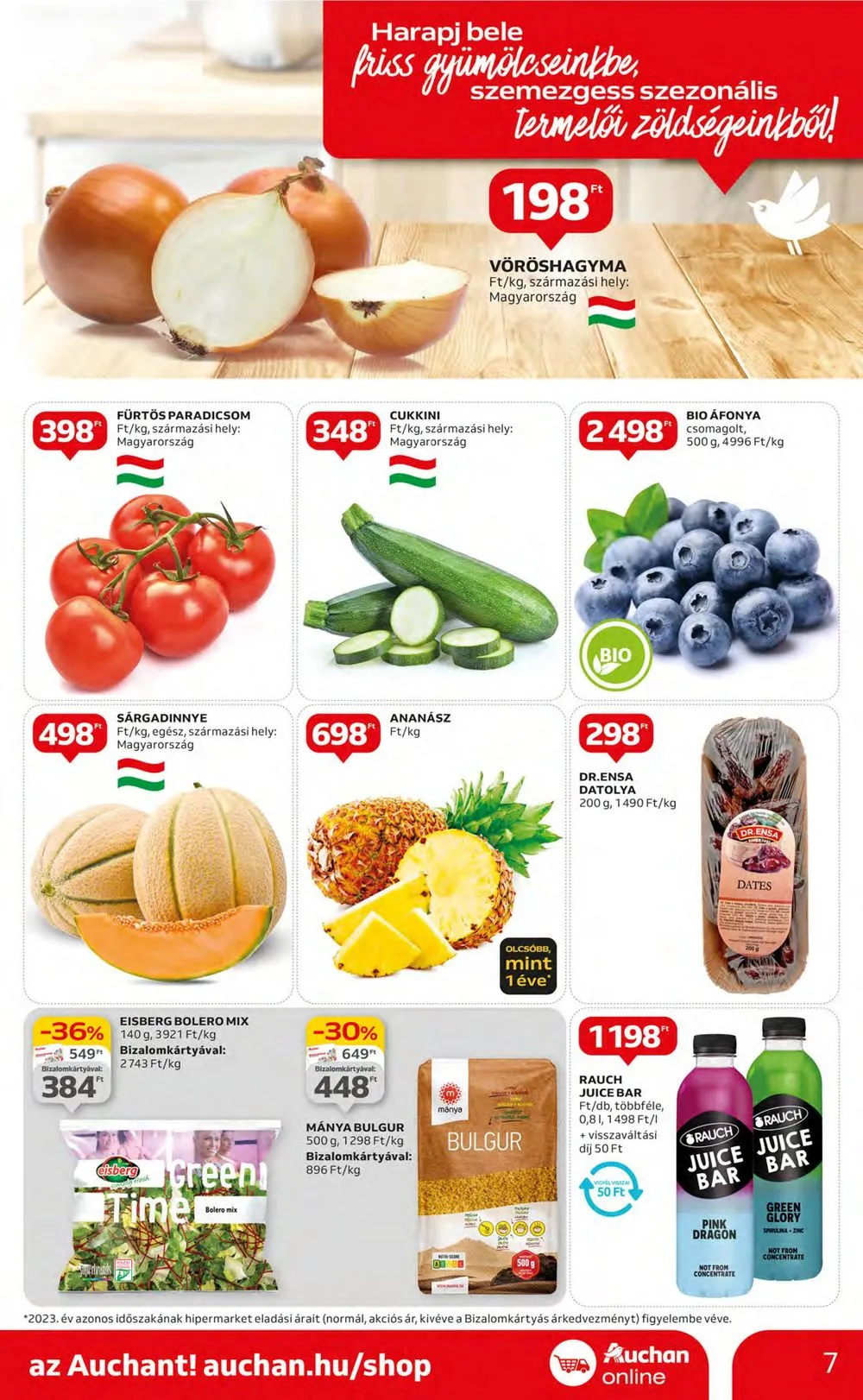 Auchan akciós újság Hipermarket 07.18–07.24 – 7. oldal