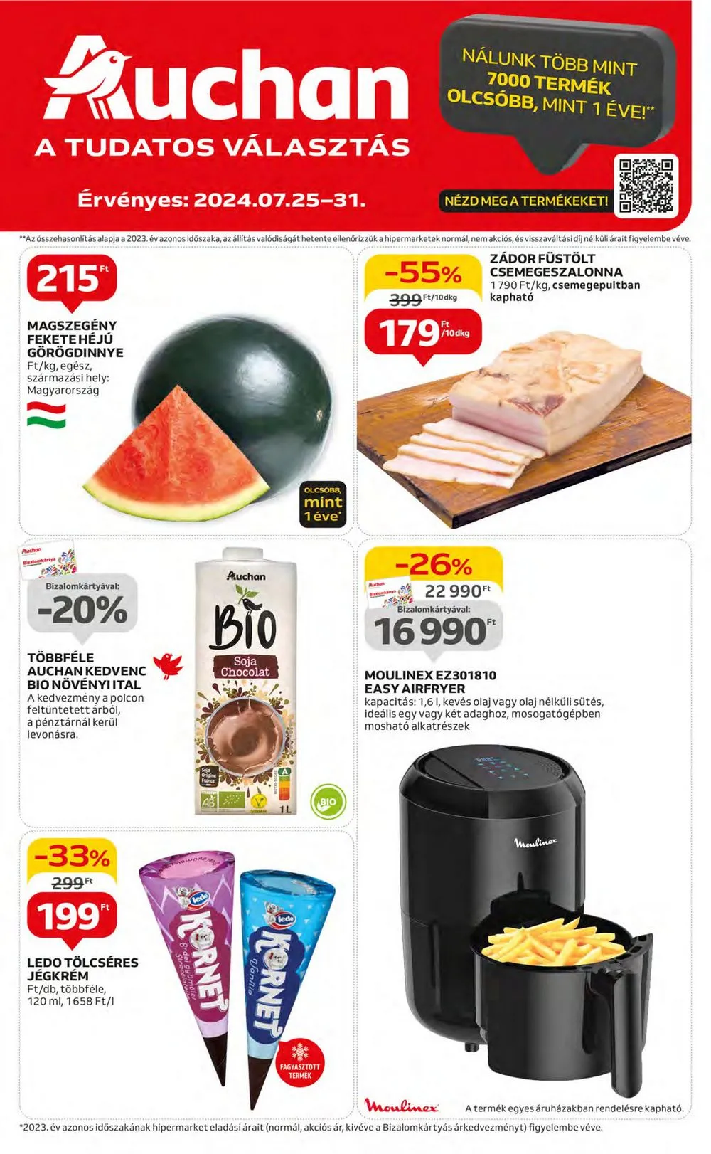 Auchan akciós újság Hipermarket 07.25–07.31