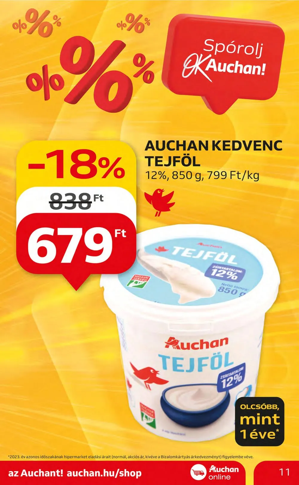 Auchan akciós újság Hipermarket 07.25–07.31 – 11. oldal