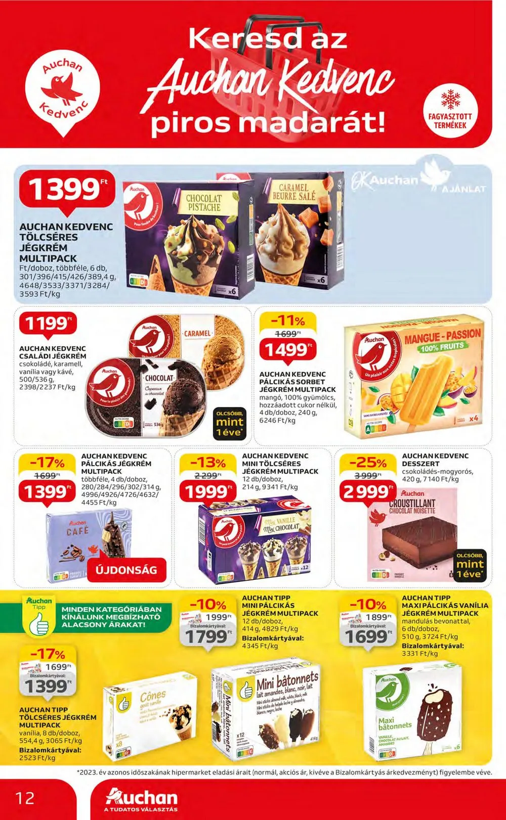 Auchan akciós újság Hipermarket 07.25–07.31 – 12. oldal