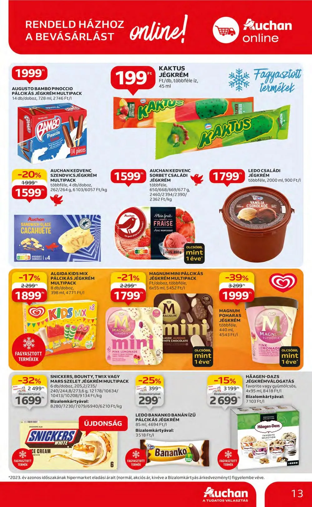 Auchan akciós újság Hipermarket 07.25–07.31 – 13. oldal