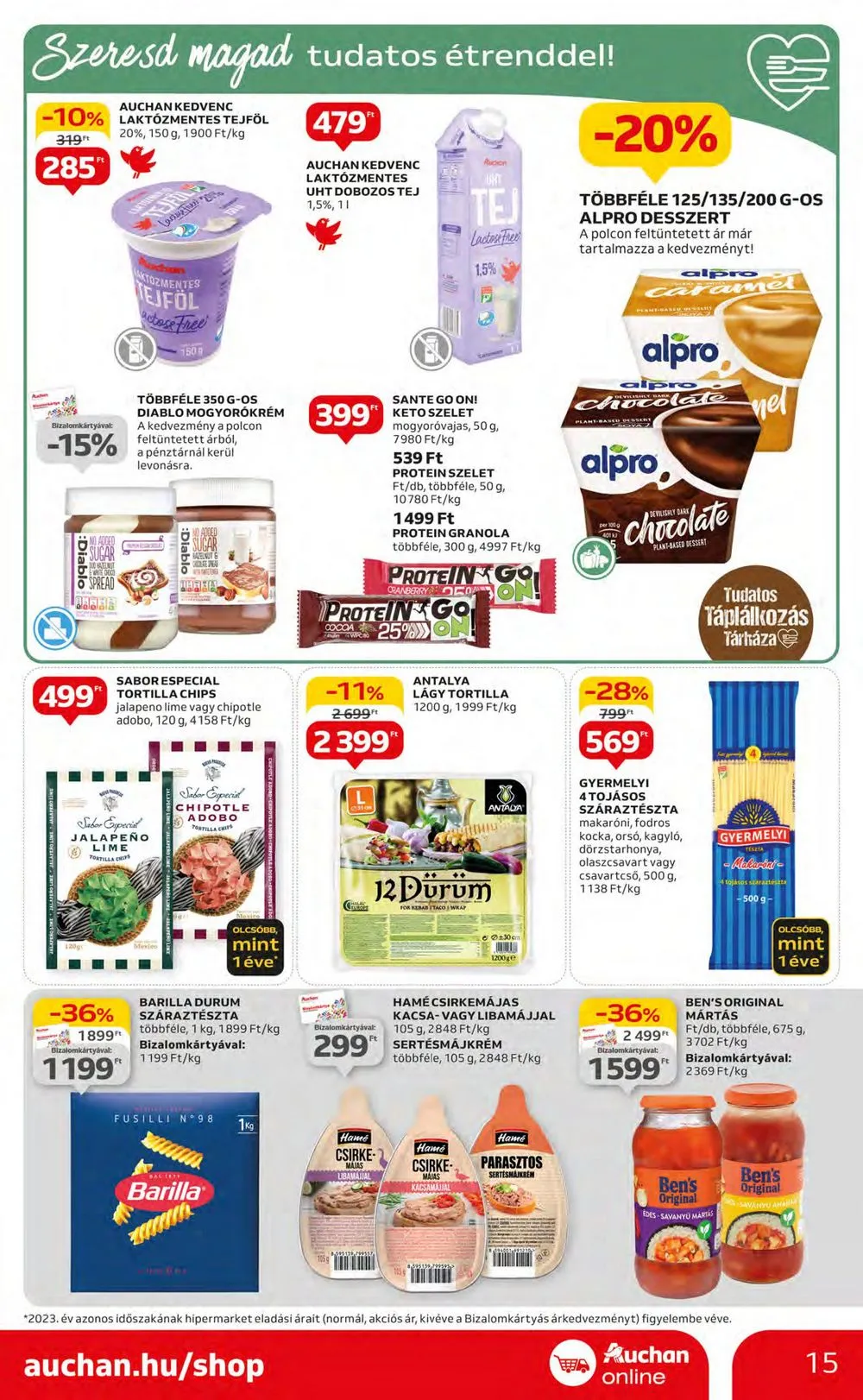 Auchan akciós újság Hipermarket 07.25–07.31 – 15. oldal