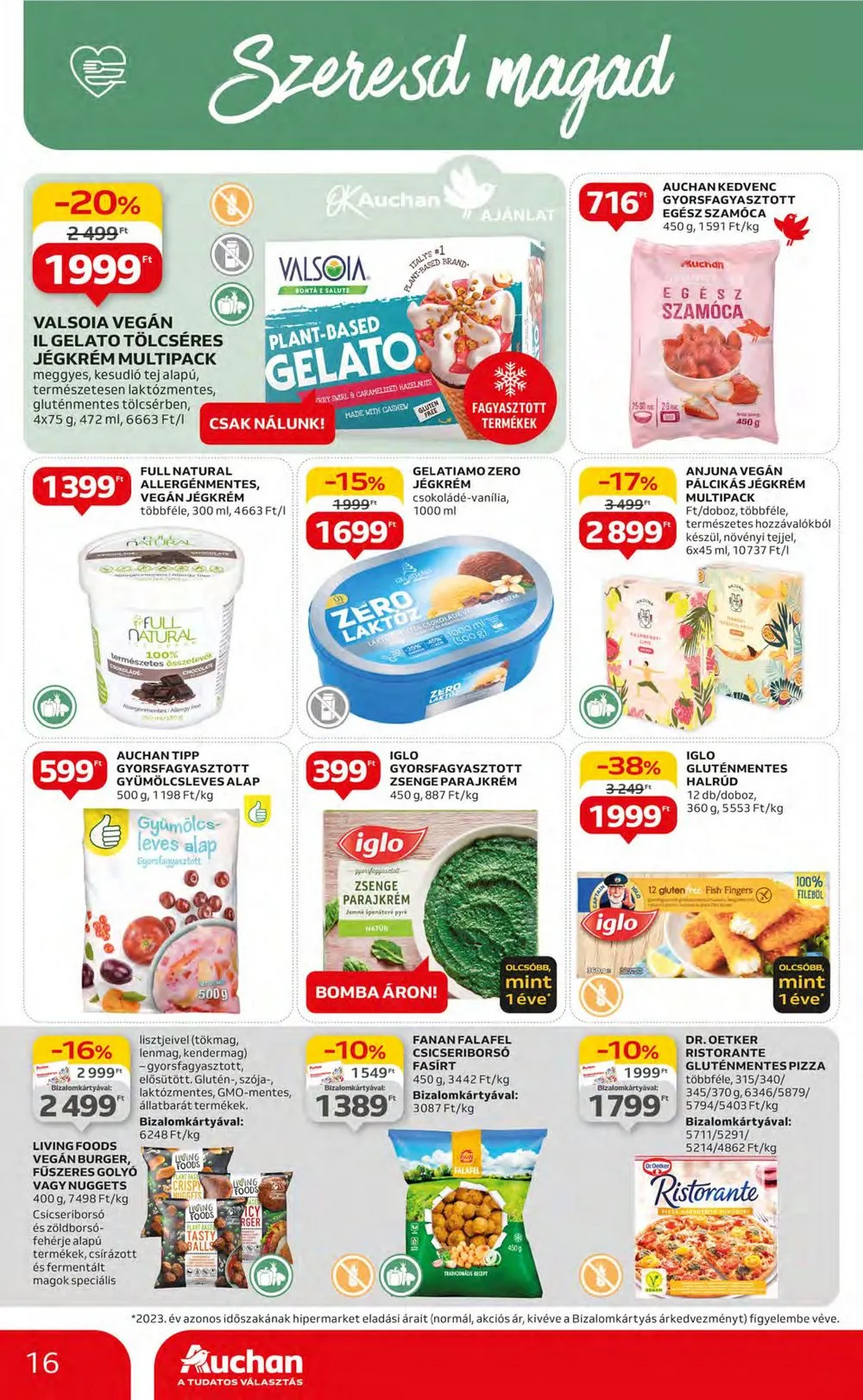 Auchan akciós újság Hipermarket 07.25–07.31 – 16. oldal