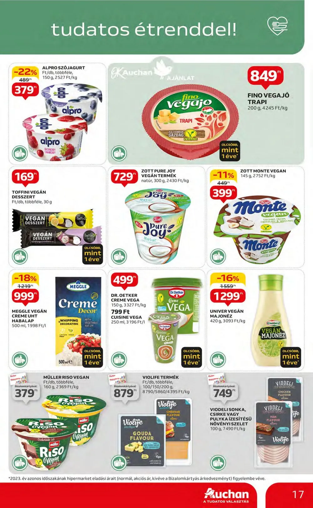 Auchan akciós újság Hipermarket 07.25–07.31 – 17. oldal