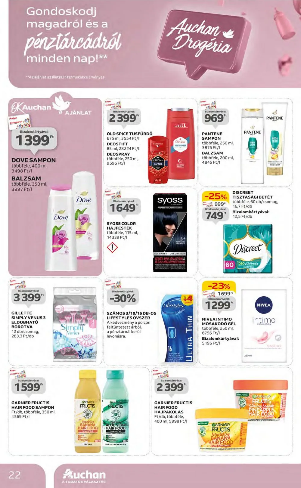 Auchan akciós újság Hipermarket 07.25–07.31 – 22. oldal