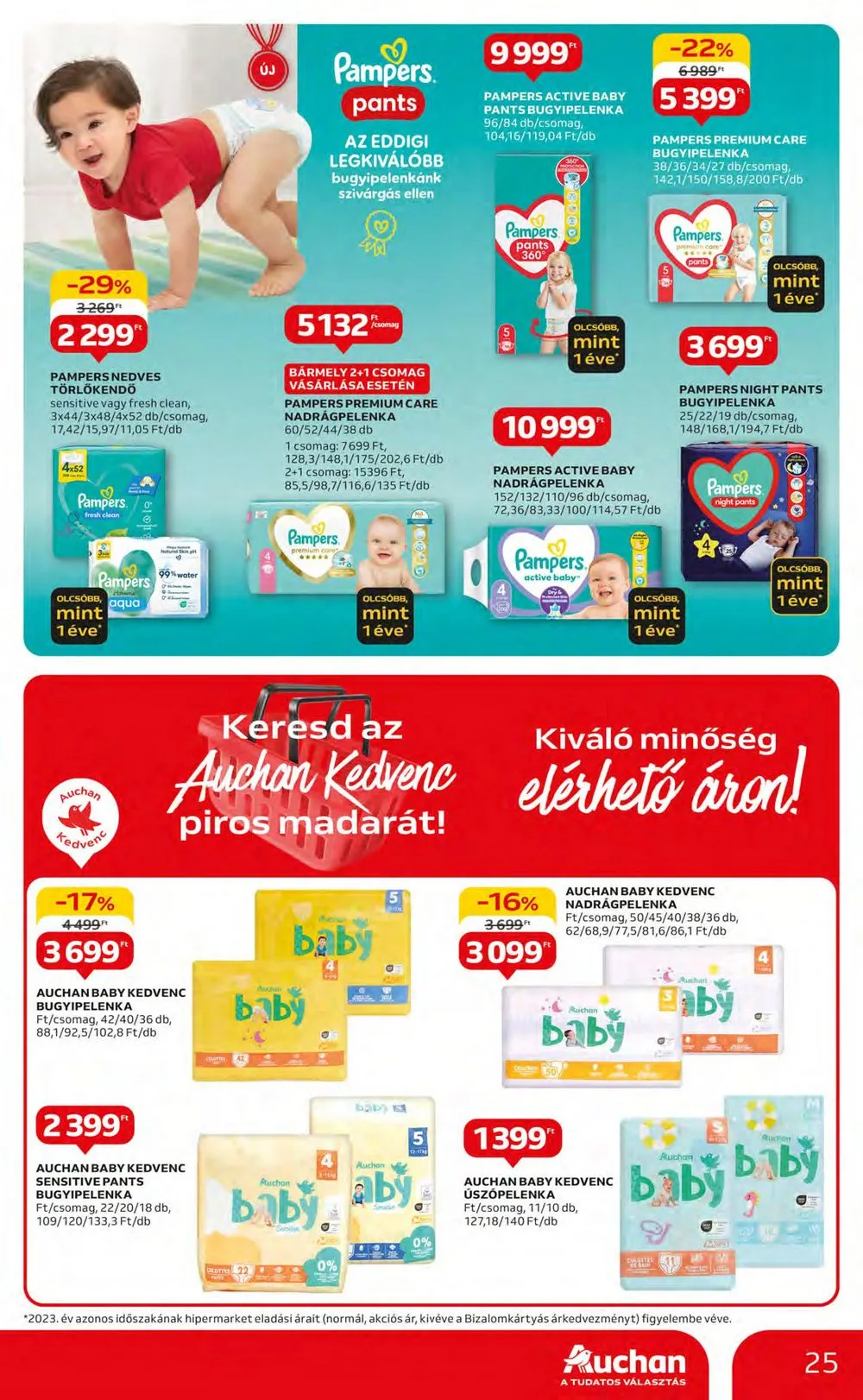 Auchan akciós újság Hipermarket 07.25–07.31 – 25. oldal
