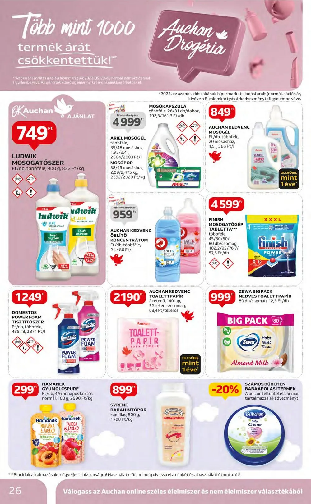 Auchan akciós újság Hipermarket 07.25–07.31 – 26. oldal