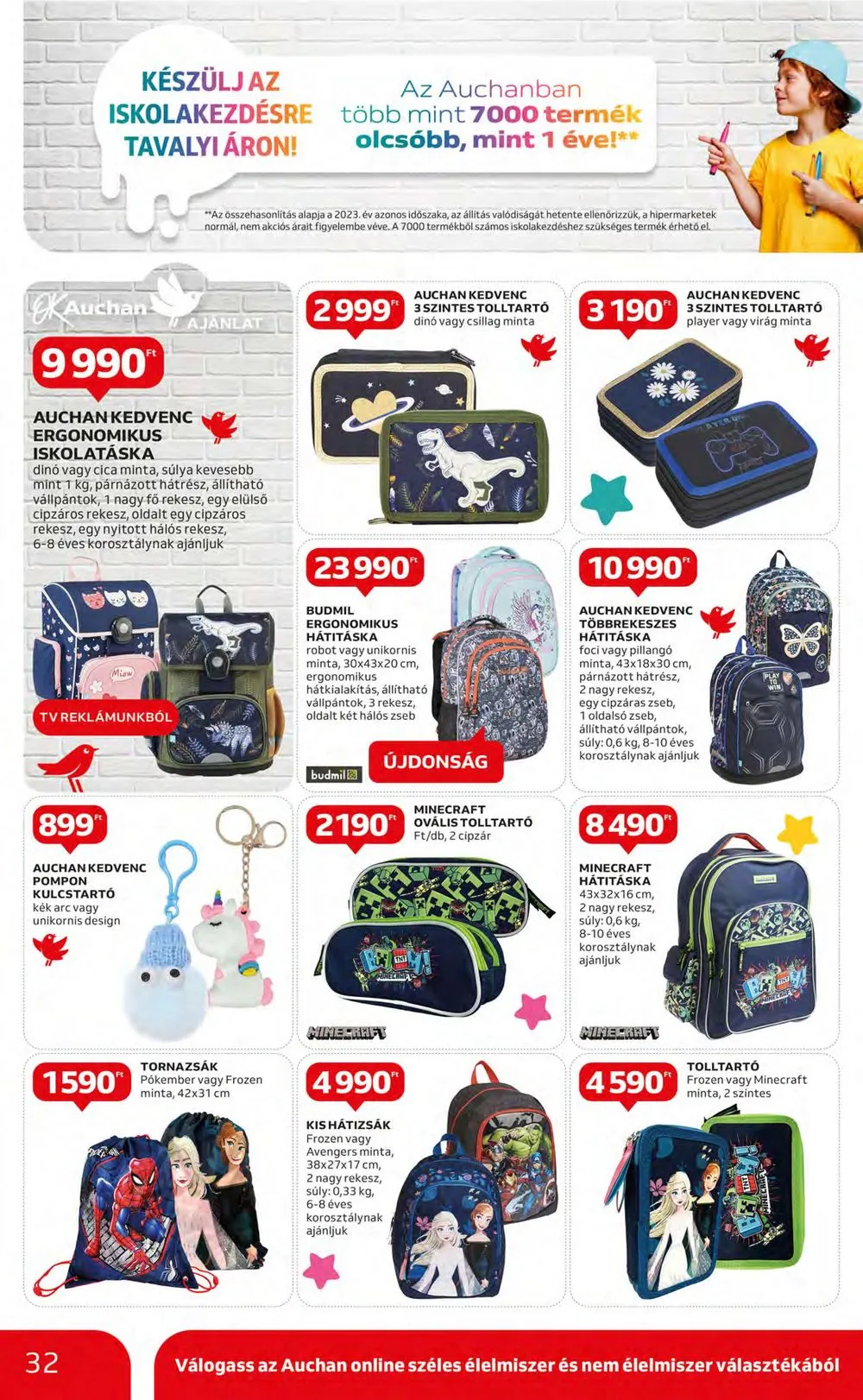 Auchan akciós újság Hipermarket 07.25–07.31 – 32. oldal