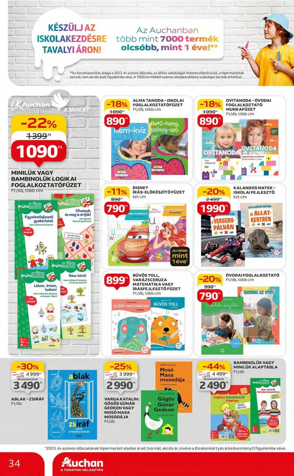 Auchan akciós újság Hipermarket 07.25–07.31 – 34. oldal