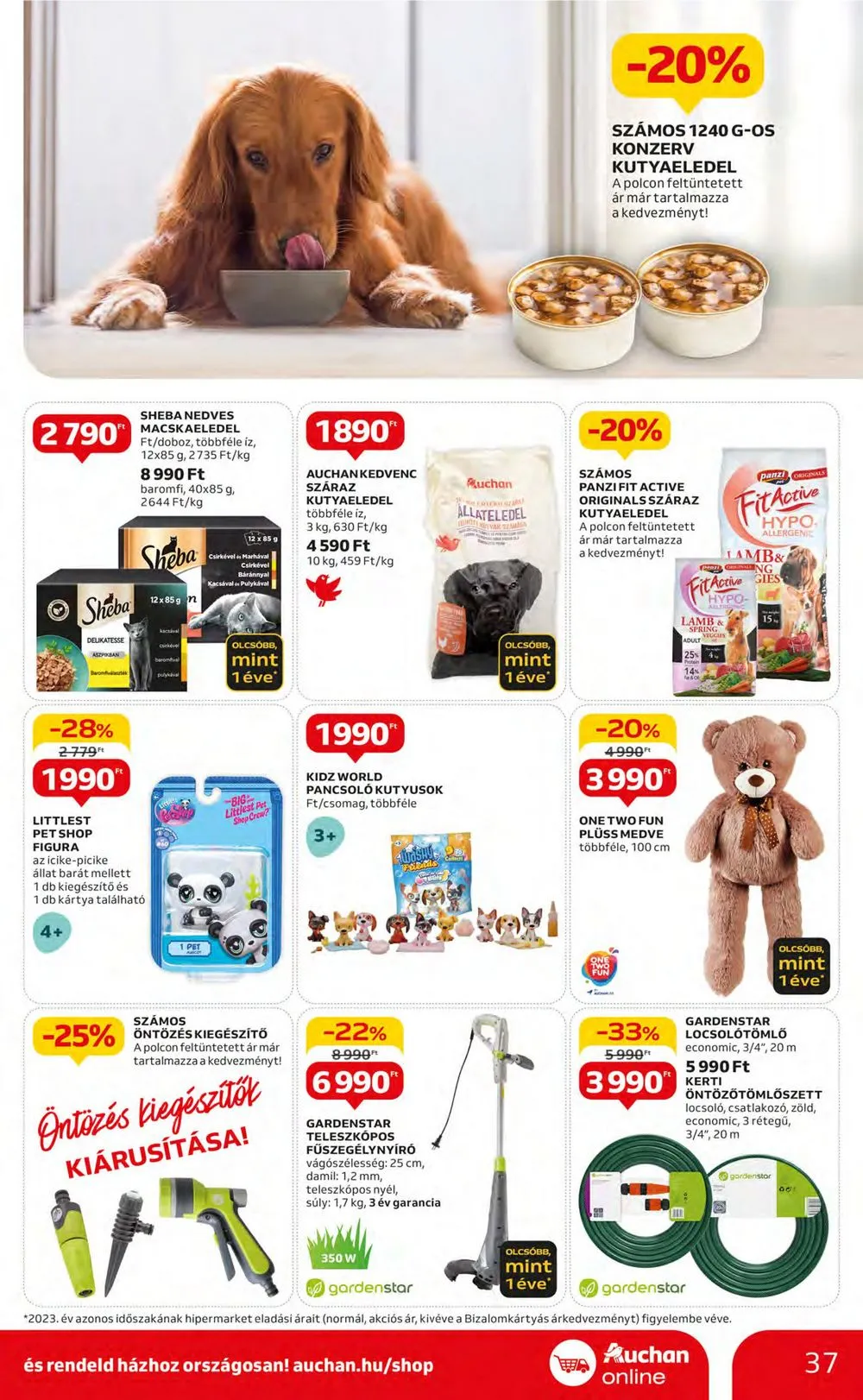 Auchan akciós újság Hipermarket 07.25–07.31 – 37. oldal