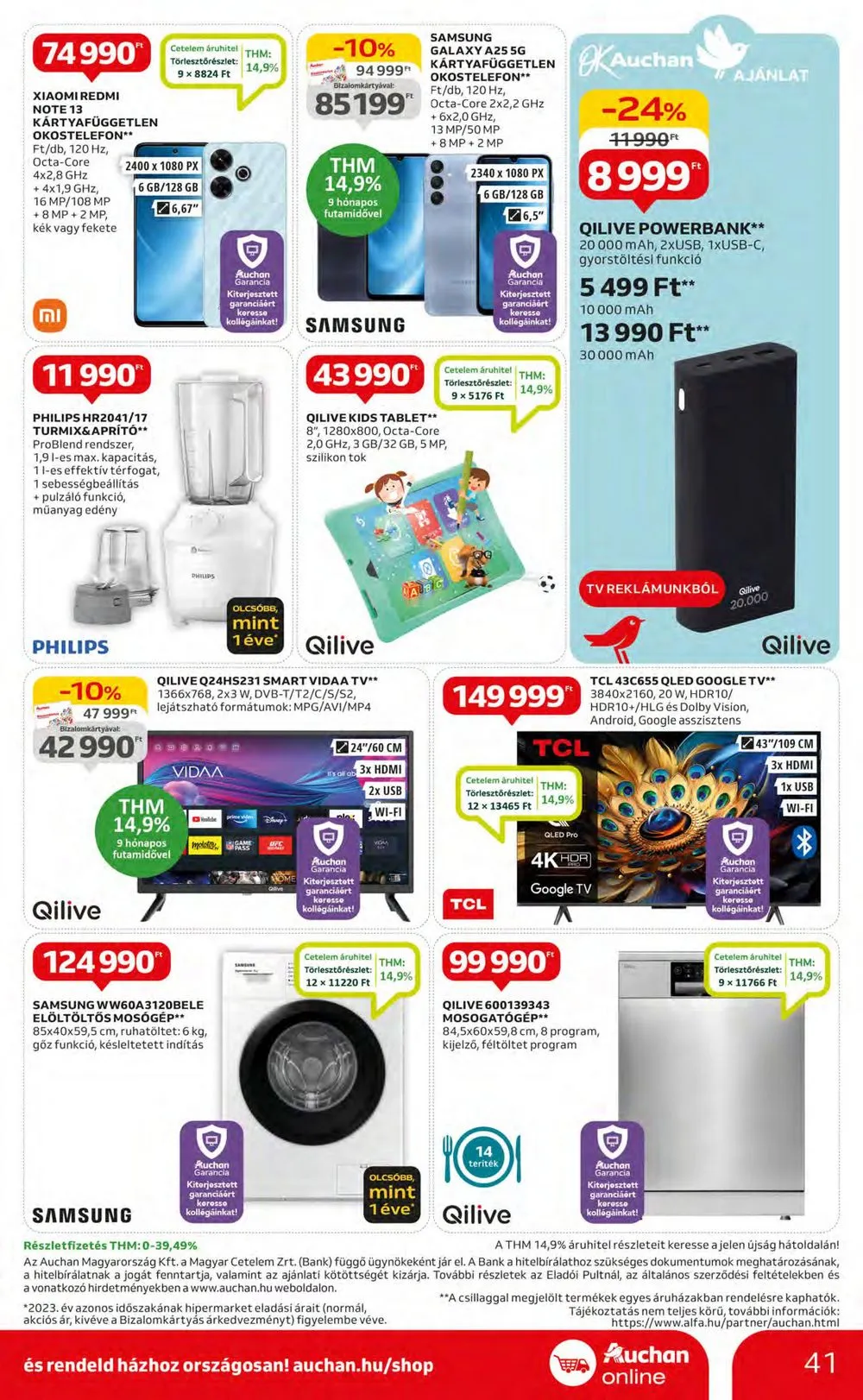 Auchan akciós újság Hipermarket 07.25–07.31 – 41. oldal